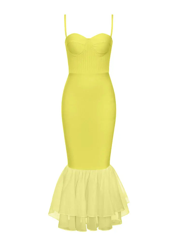 Vintage Square Neck Bodycon Dress Newgew Dresses