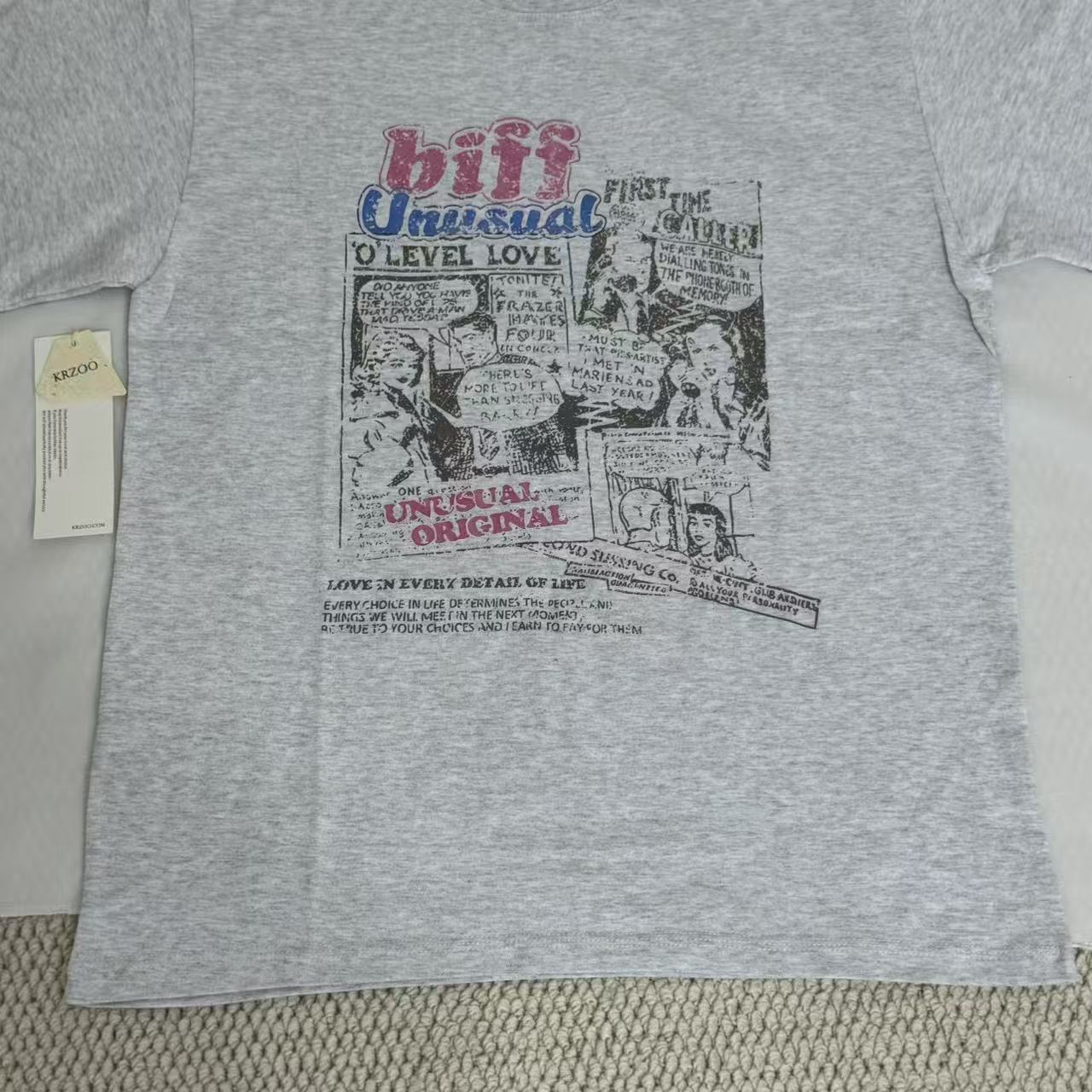 High Street Creative Printed Short-Sleeve T-Shirt