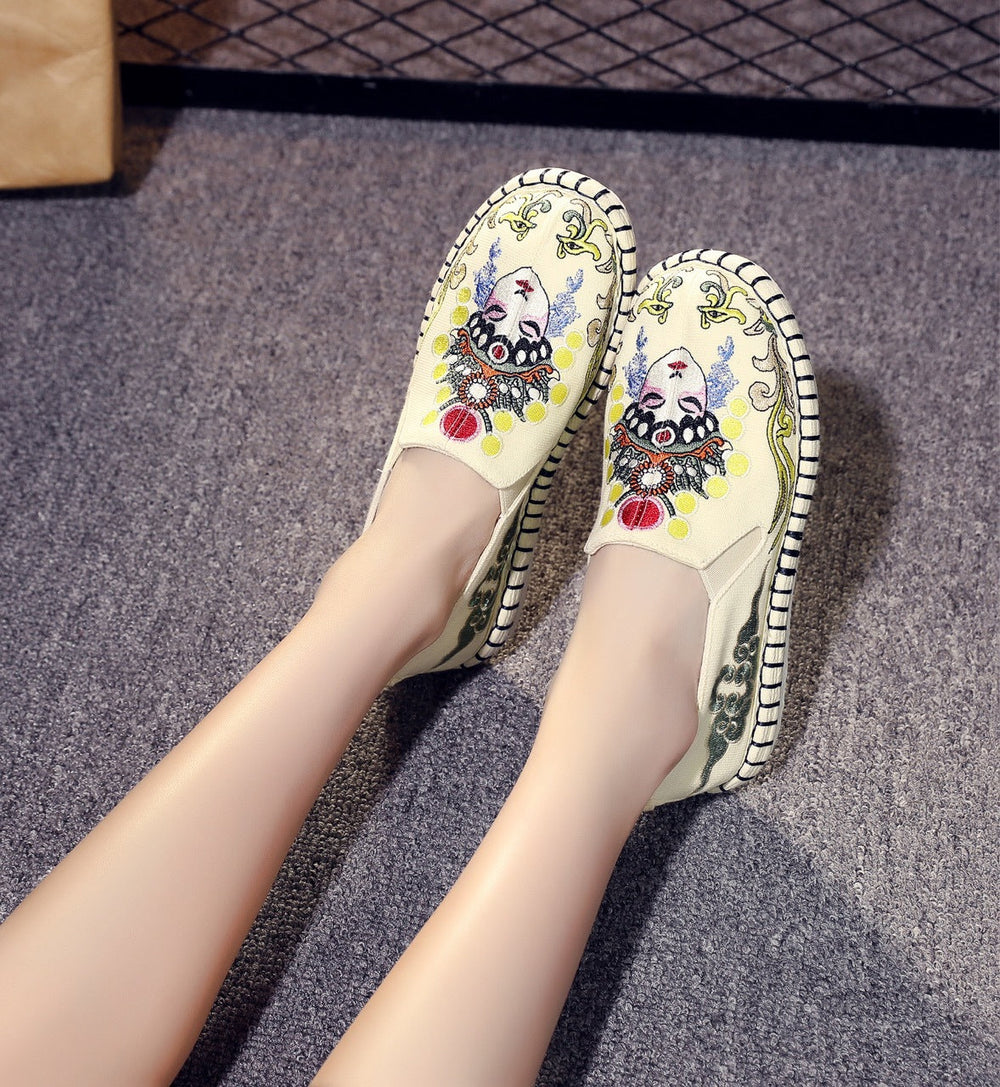 Women's & Men's Cotton Linen Strong Cloth Soles Leisure Small Canvas Shoes Newgew