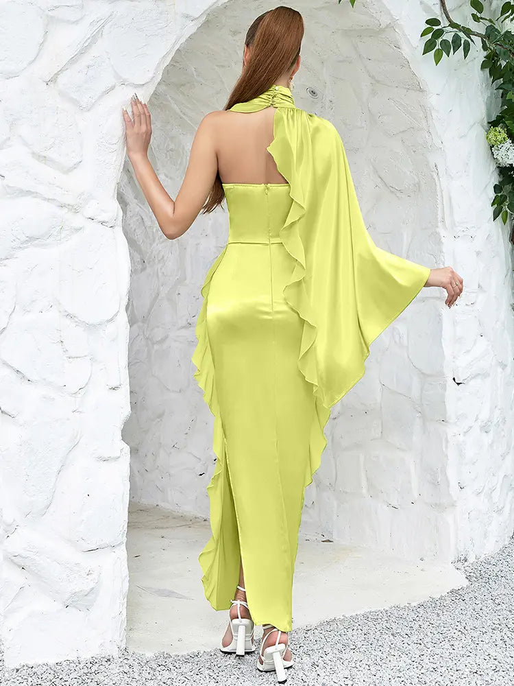 Fashion Ruffle Floral Bustier Dress Newgew Dresses