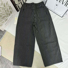 Lazy And Draping Straight-Leg Trousers PinTow
