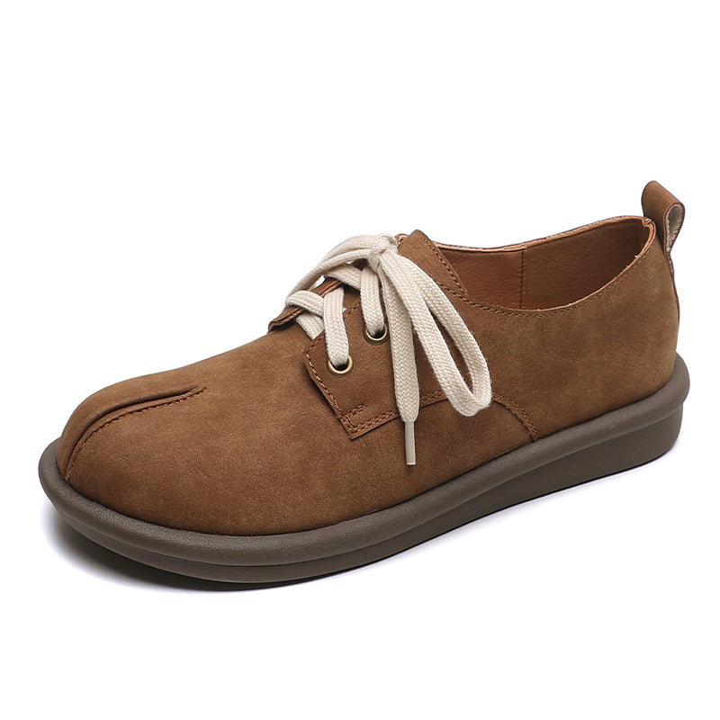 Women Retro Minimalist Flat Casual Shoes Newgew Shoes