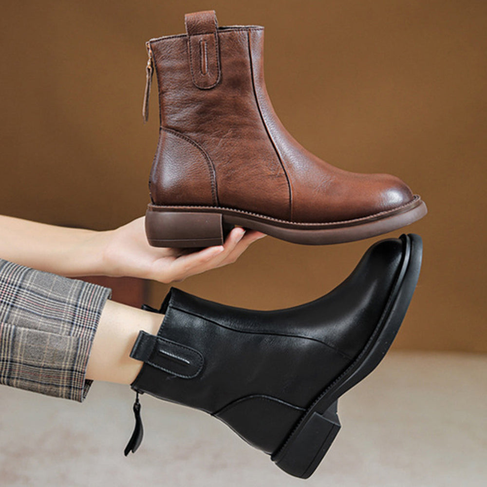 British Style Chelsea Leather Boots Newgew Shoes