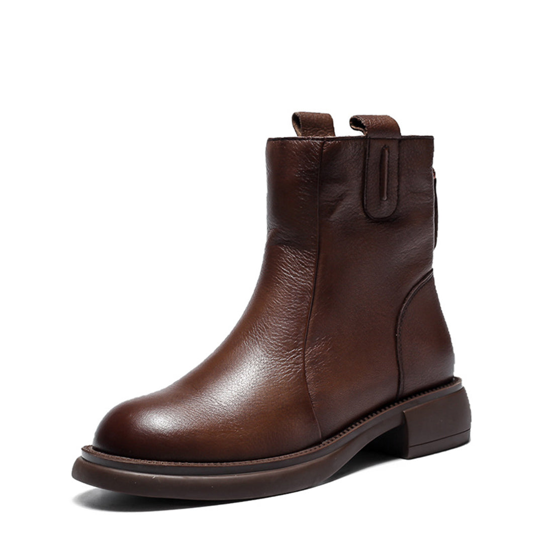 British Style Chelsea Leather Boots Newgew Shoes