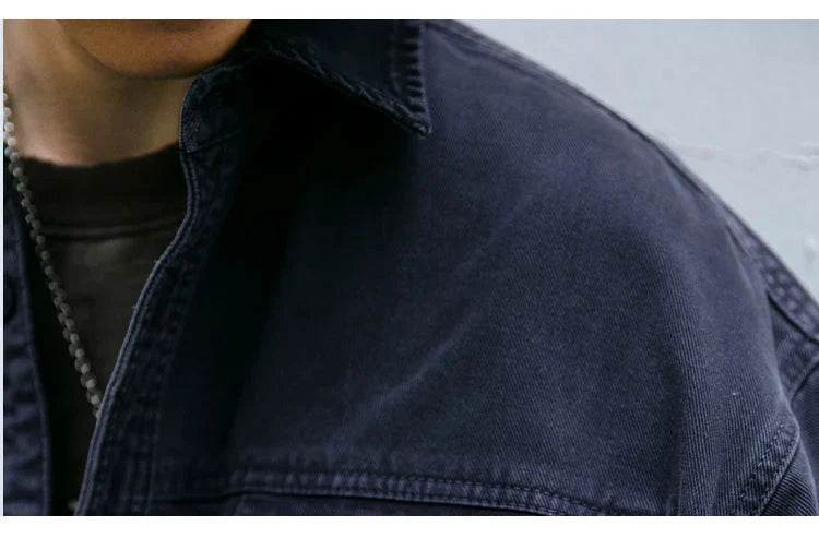 Garment Dyed Cargo Overshirt Newgew