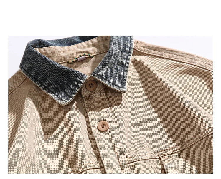 Garment Dyed Cargo Overshirt Newgew