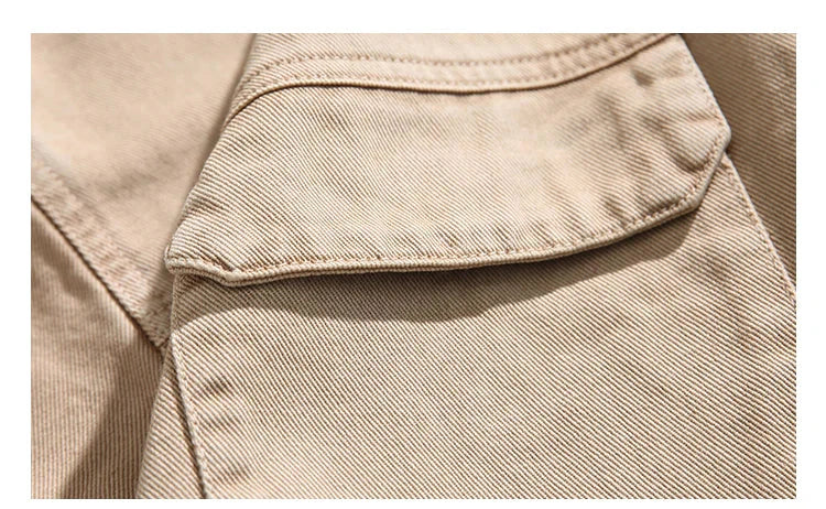 Garment Dyed Cargo Overshirt Newgew