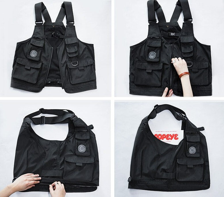 Convertible 2-in-1 Utility Vest/Bag Newgew