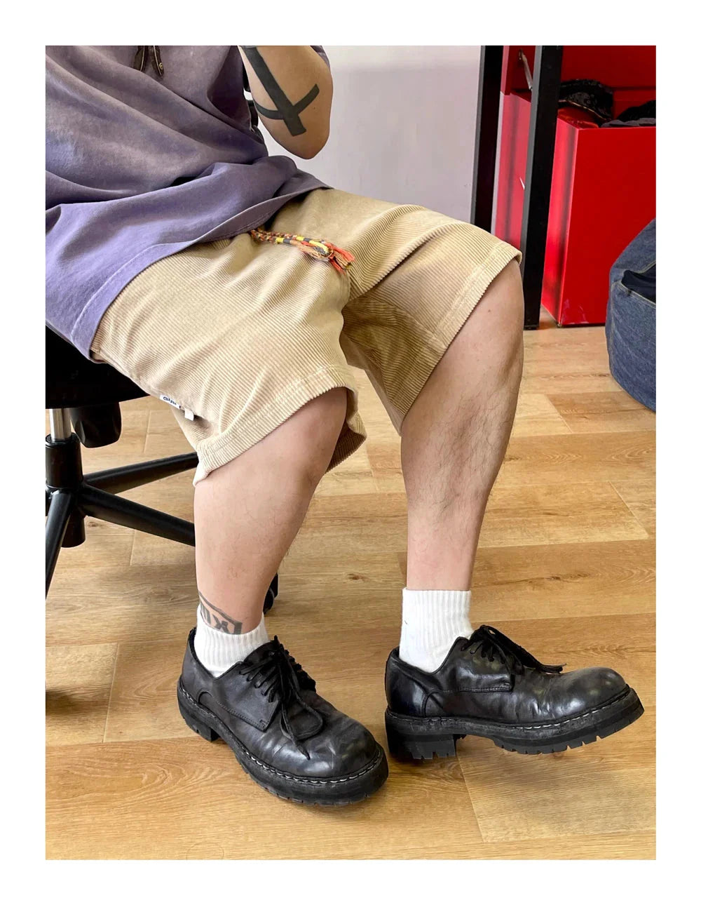 Corduroy Casual Shorts Newgew