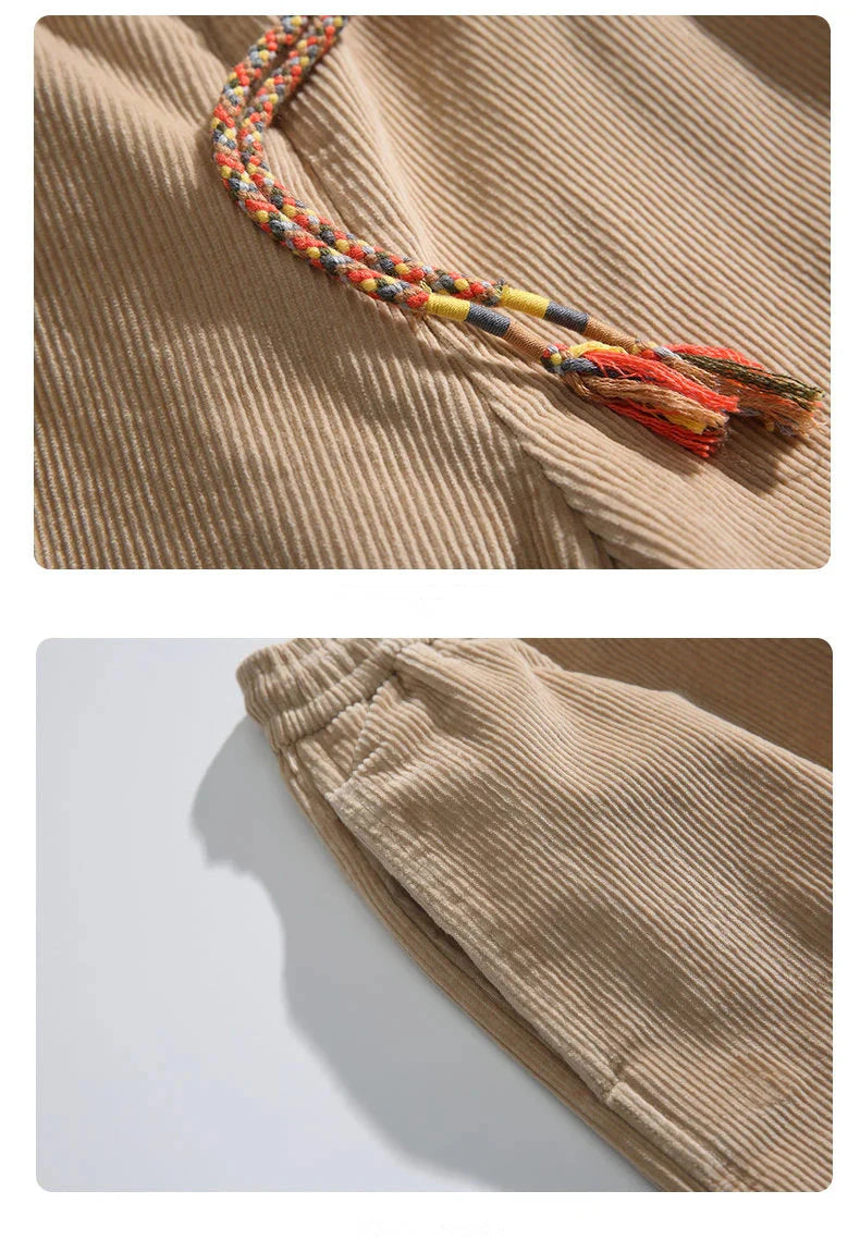 Corduroy Casual Shorts Newgew