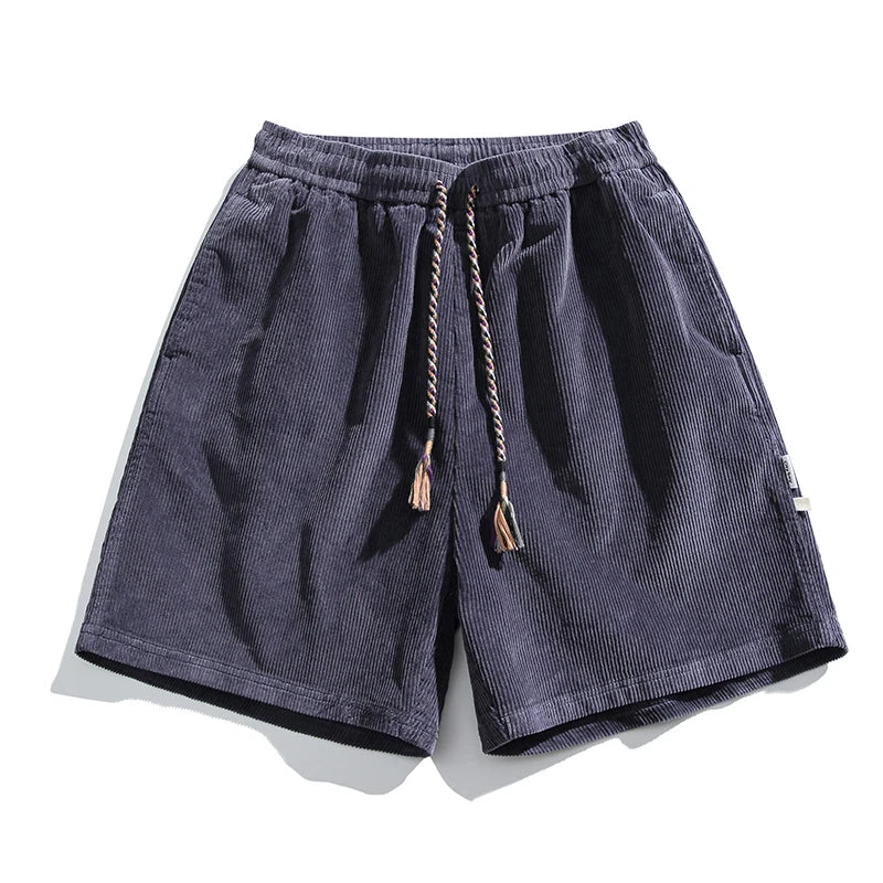 Corduroy Casual Shorts Newgew