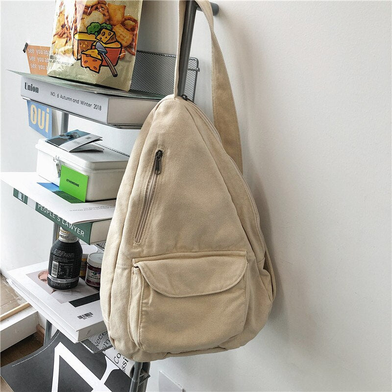 Crossbody Canvas Sling Bag Newgew