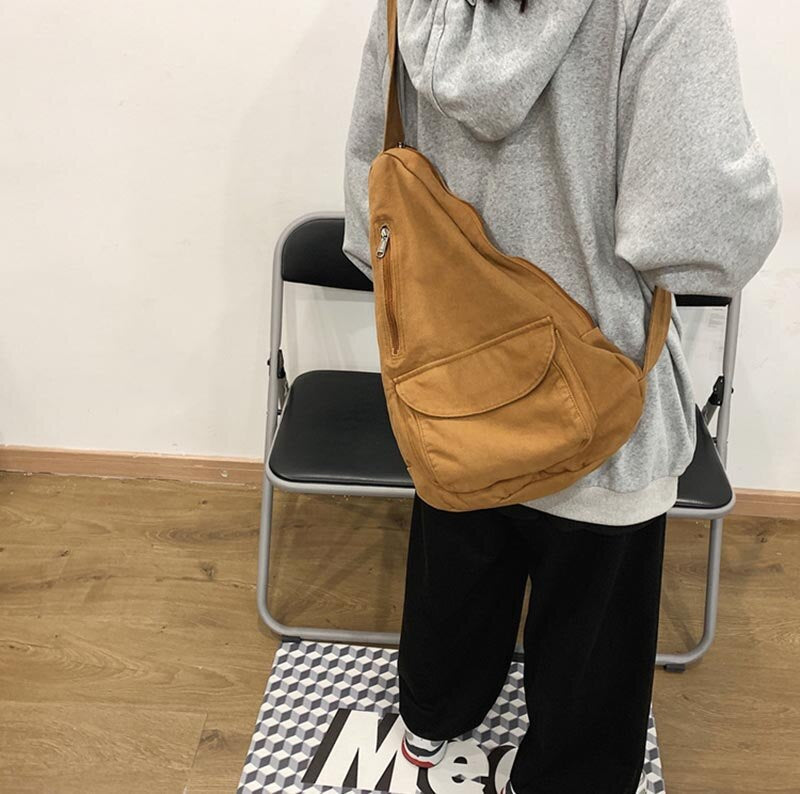 Crossbody Canvas Sling Bag Newgew