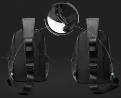 Crossbody Reflective Sling Bag Newgew