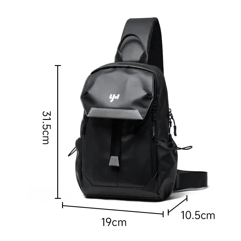 Crossbody Reflective Sling Bag Newgew