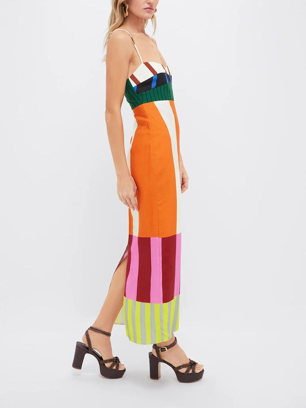 Bengal Multi Paloma Maxi Dress Newgew Dresses