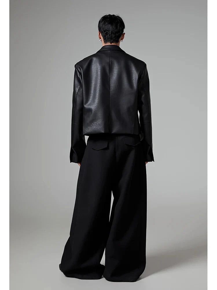 Extra Baggy Black Pants Newgew