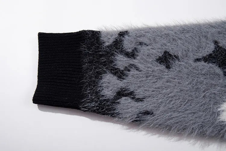 Fluffy Mohair Style Butterfly Sweater Newgew