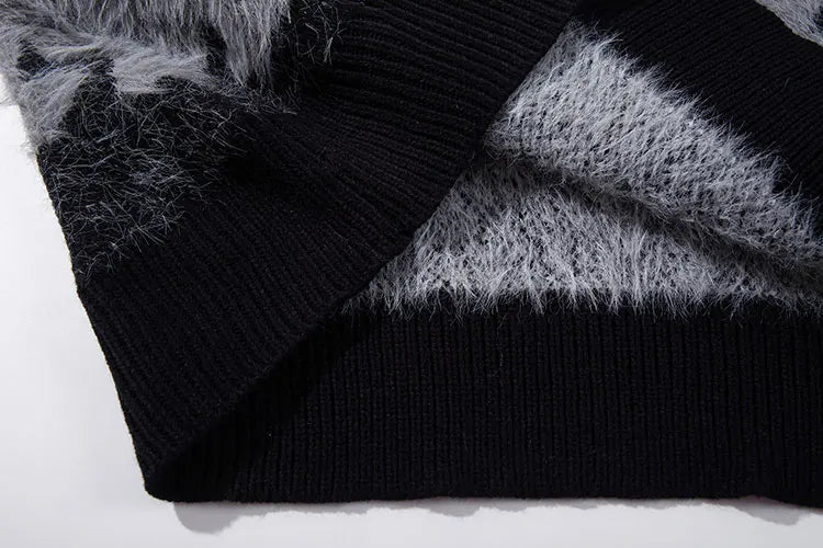 Fluffy Mohair Style Butterfly Sweater Newgew