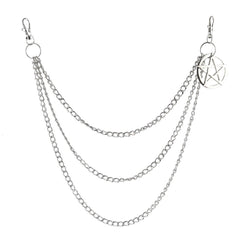 Gothic Pentagram Belt Chain Newgew