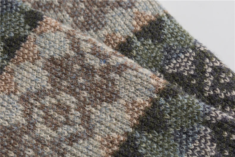 Jacquard Knit Grandad Jumper Newgew