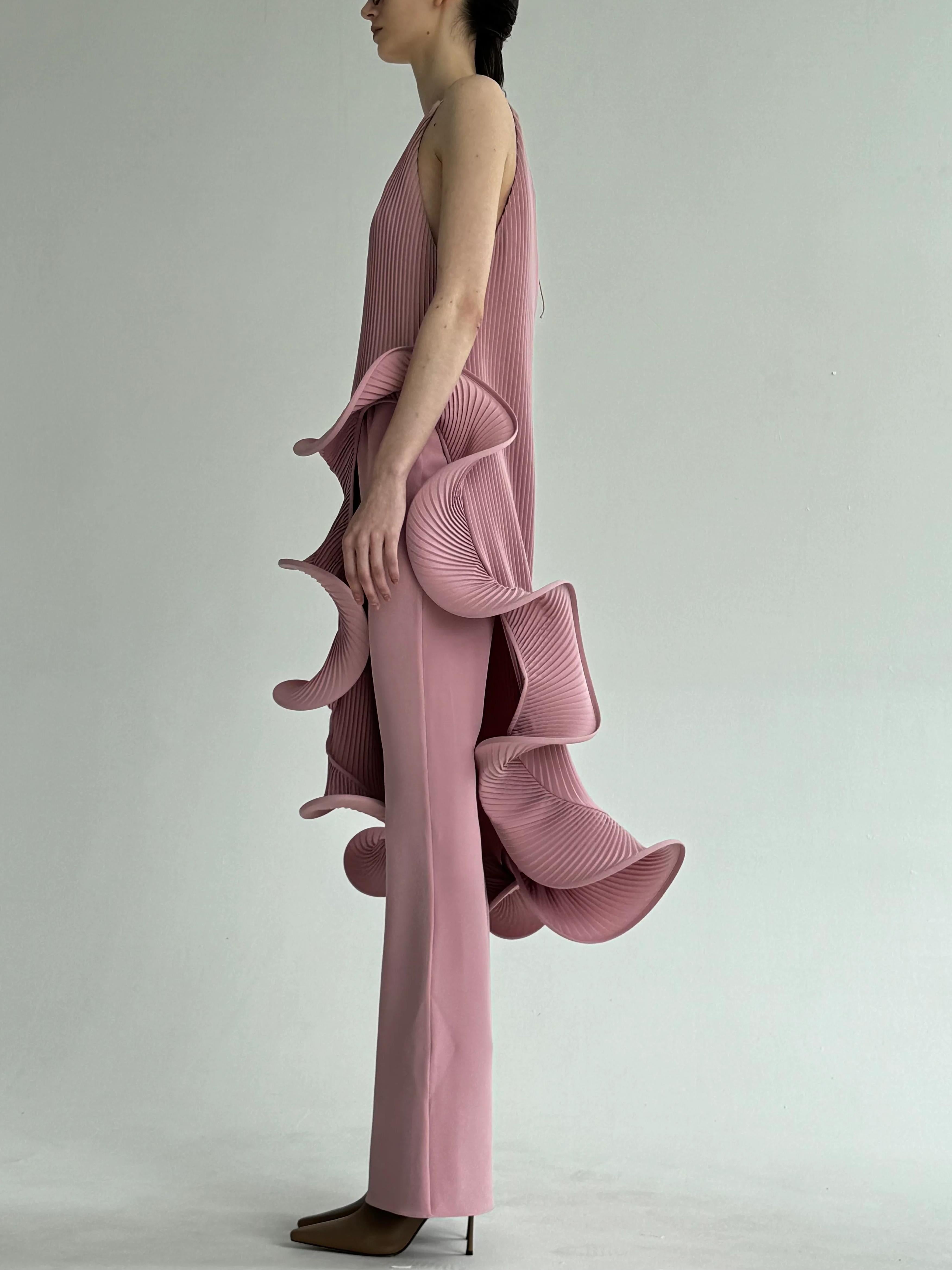 Loulou Pleated Midi Dress Newgew Dresses