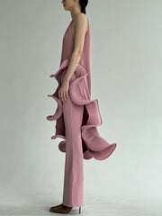 Loulou Pleated Midi Dress Newgew Dresses