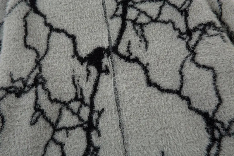 Lightning Zip Up Sweater Newgew