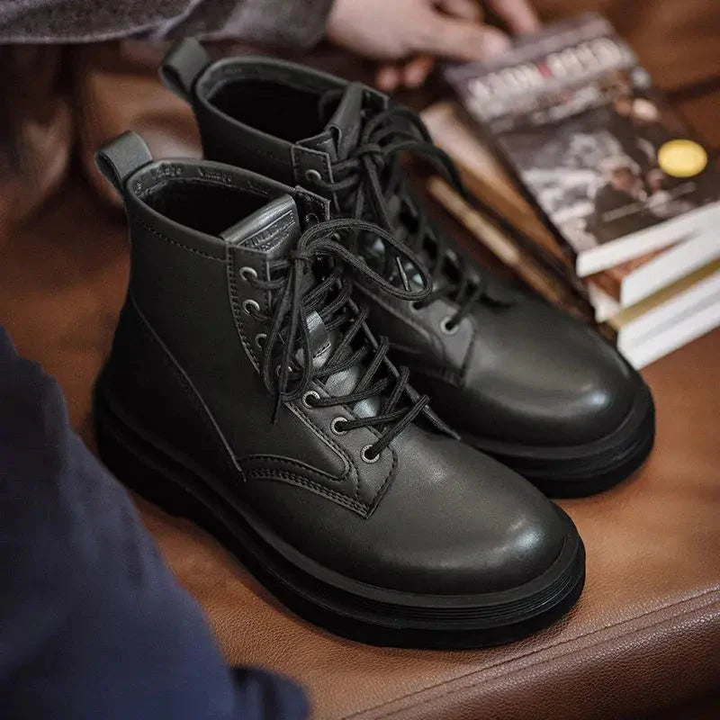 MADEN Chunky Military Boots Newgew