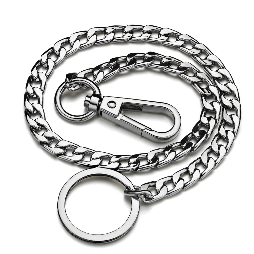 Metal Wallet Belt Chain - Black Newgew