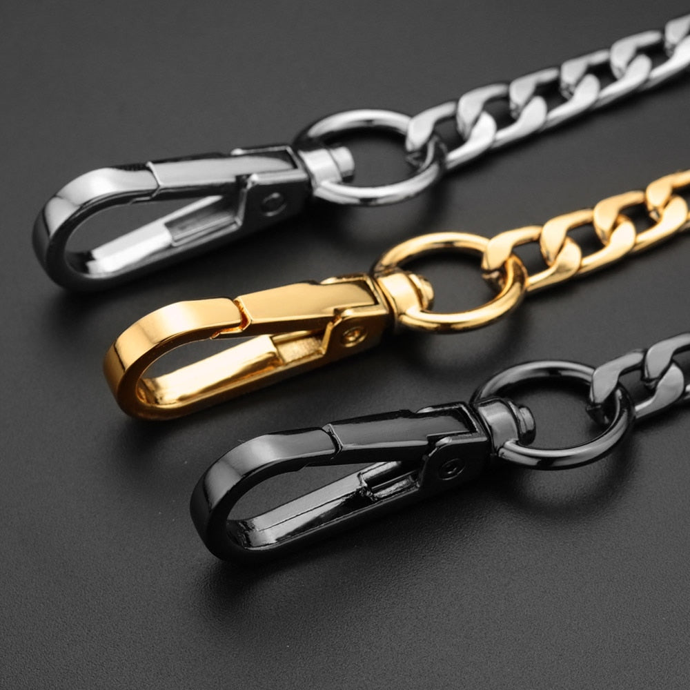 Metal Wallet Belt Chain - Silver Newgew
