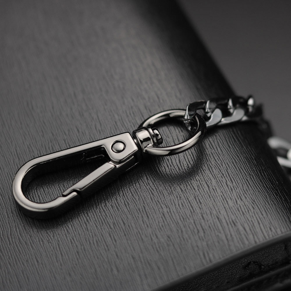 Metal Wallet Belt Chain - Silver Newgew