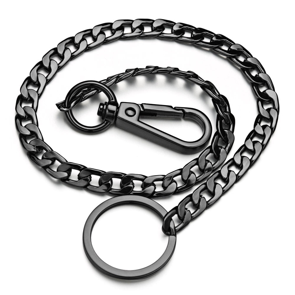 Metal Wallet Belt Chain - Silver Newgew
