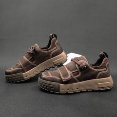 Men Retro Minimalist Leather Casual Shoes Newgew Shoes