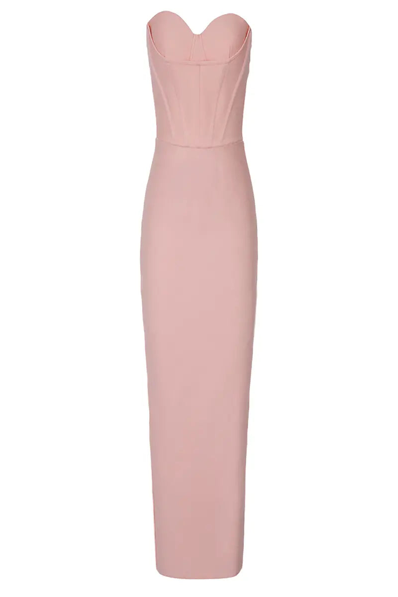 Strapless Bandage Midi Dress Newgew Dresses