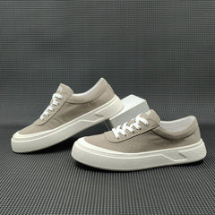 Men Fashion Breathable Canvas Flat Casual Shoes Newgew Shoes