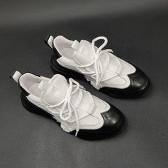 Men Minimalist Fashion Leather Casual Shoes Newgew Shoes