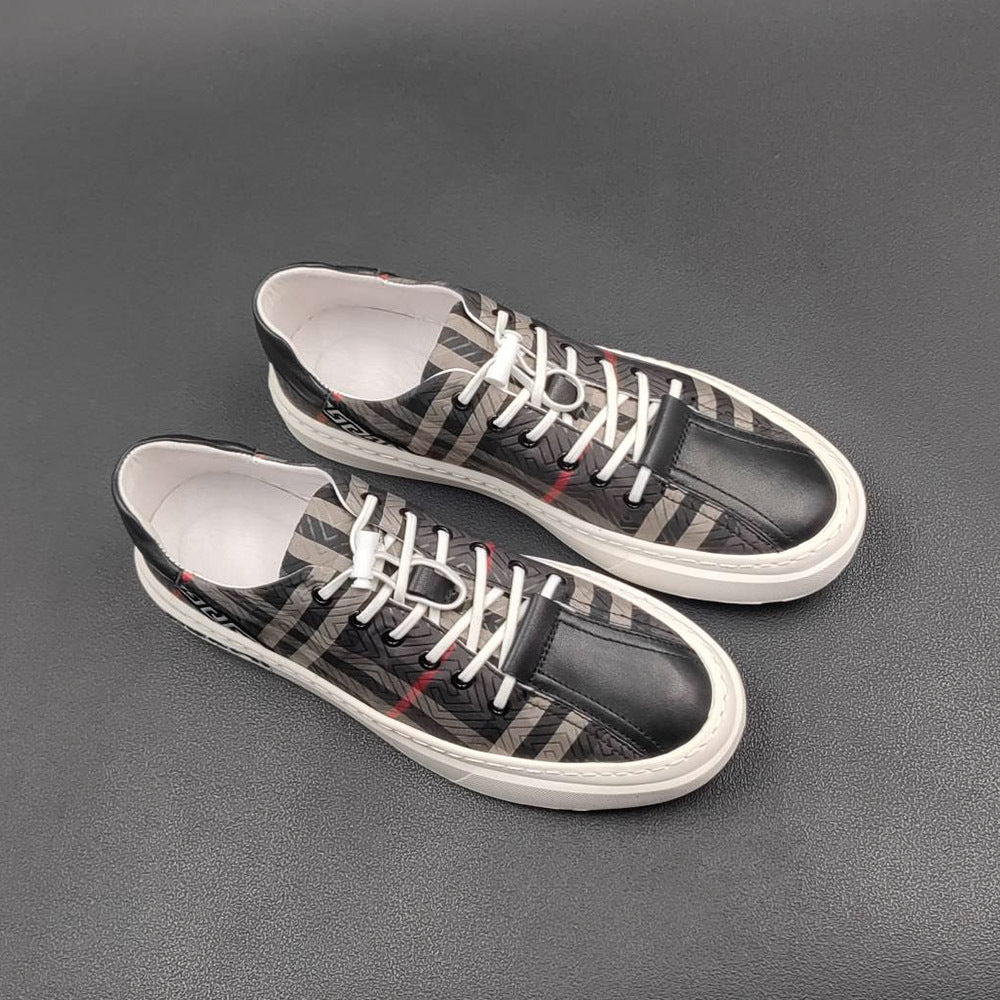 Men Ice Silk Canvas Flat Fashion Casual Shoes Newgew Shoes