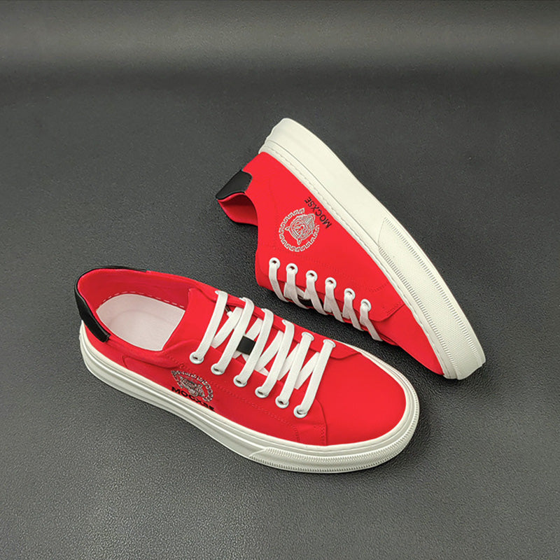 Men Fashion Canvas Flat Breathable Casual Shoes Newgew Shoes