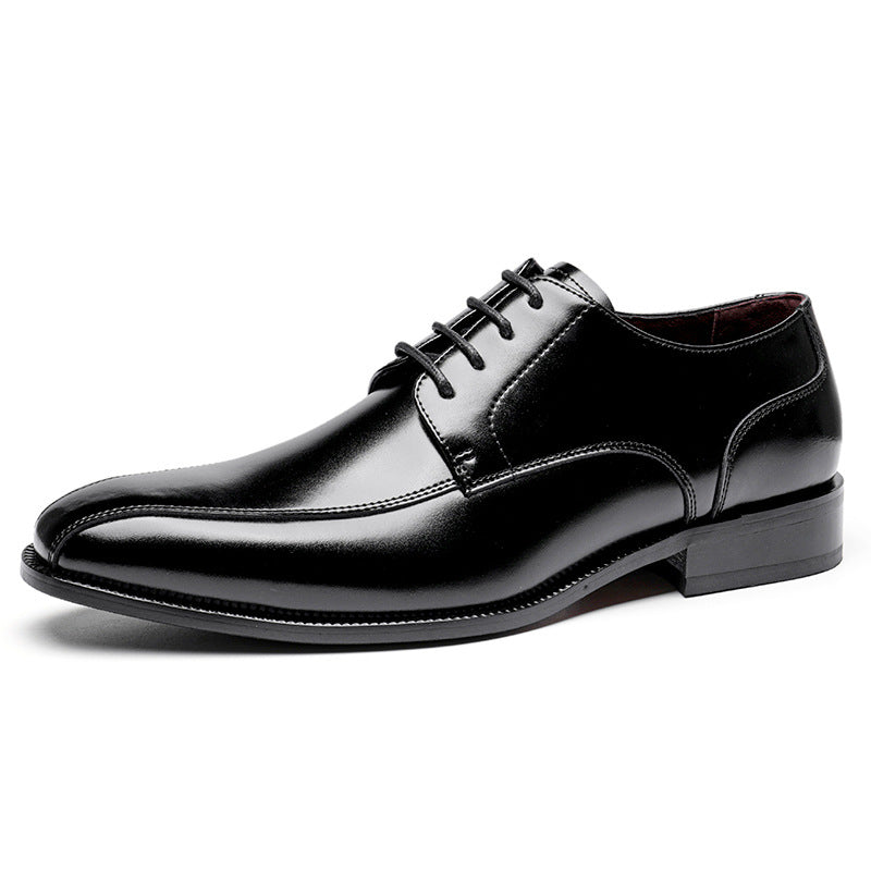 Men CLassic Pointed Toe Cowhide Oxford Shoes Newgew Shoes