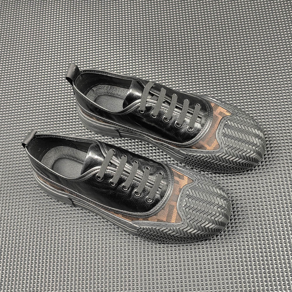 Men Minimalist Breathable Leather Flat Casual Shoes Newgew Shoes