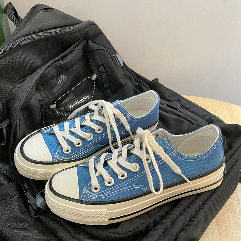 Women's Retro Classic Versatile Couple Board Canvas Shoes Newgew