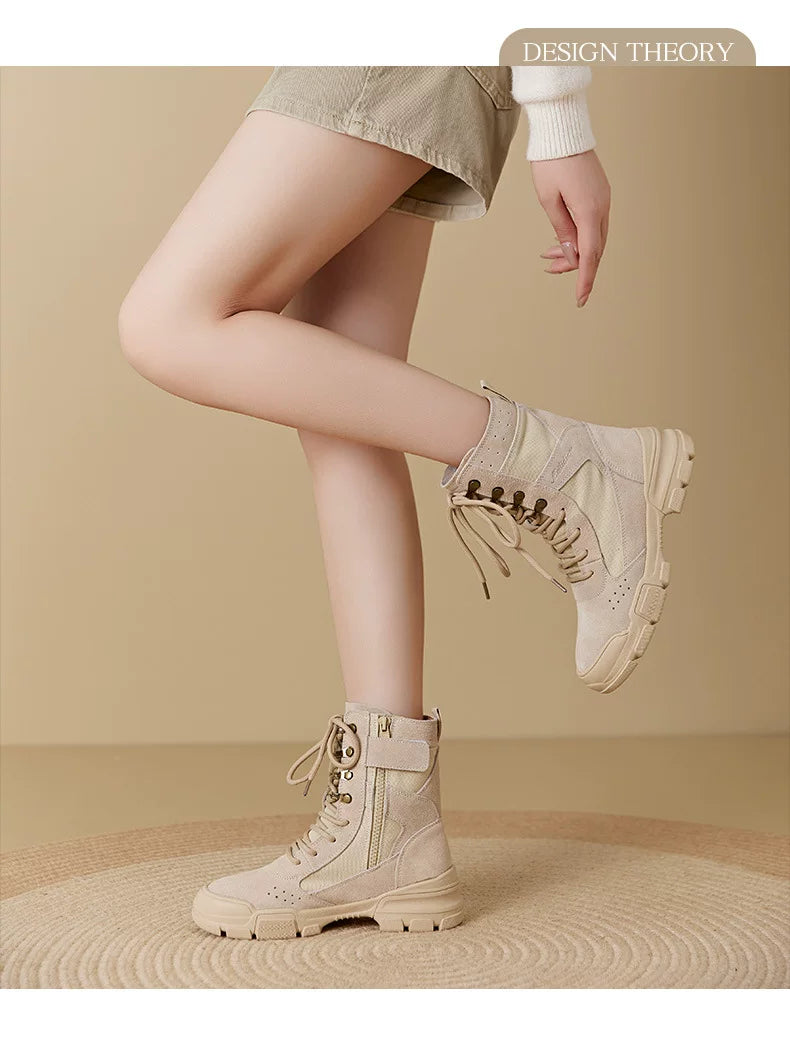 Minimalist Zip Side Boots Newgew