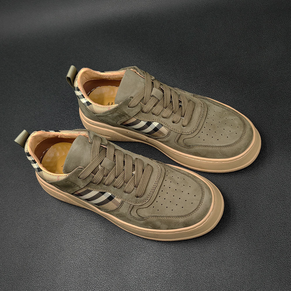 Men Fashion Patchwork Breathable Flat Casual Shoes Newgew Shoes