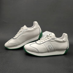 Men Fashion Leather Comfort Flat Casual Shoes Newgew Shoes