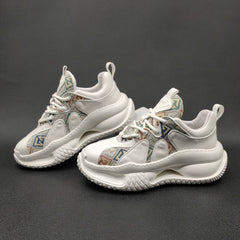 Men Stylish Fashion Patchwork Thick Soled Casual Shoes Newgew Shoes