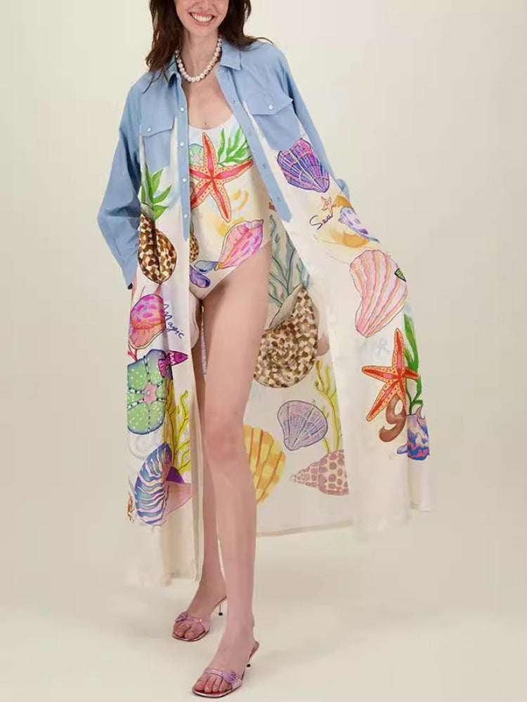 Personalized Graffiti Casual Midi Dress Newgew Dresses