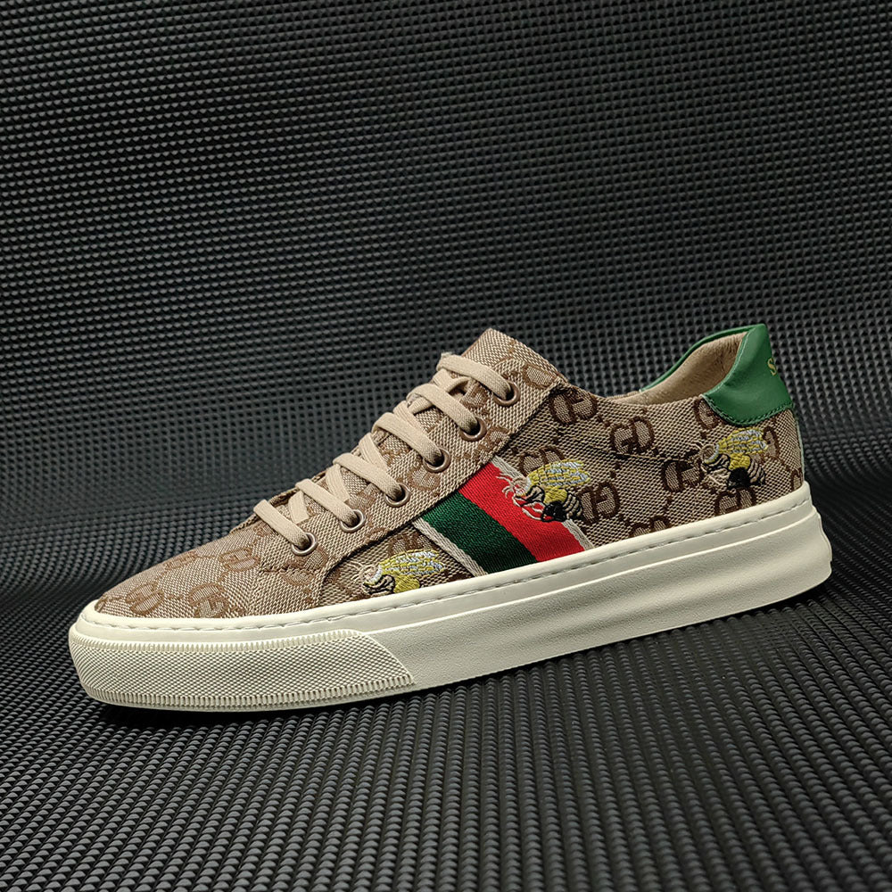 Men Stylish Canvas Flat Casual Shoes Newgew Shoes