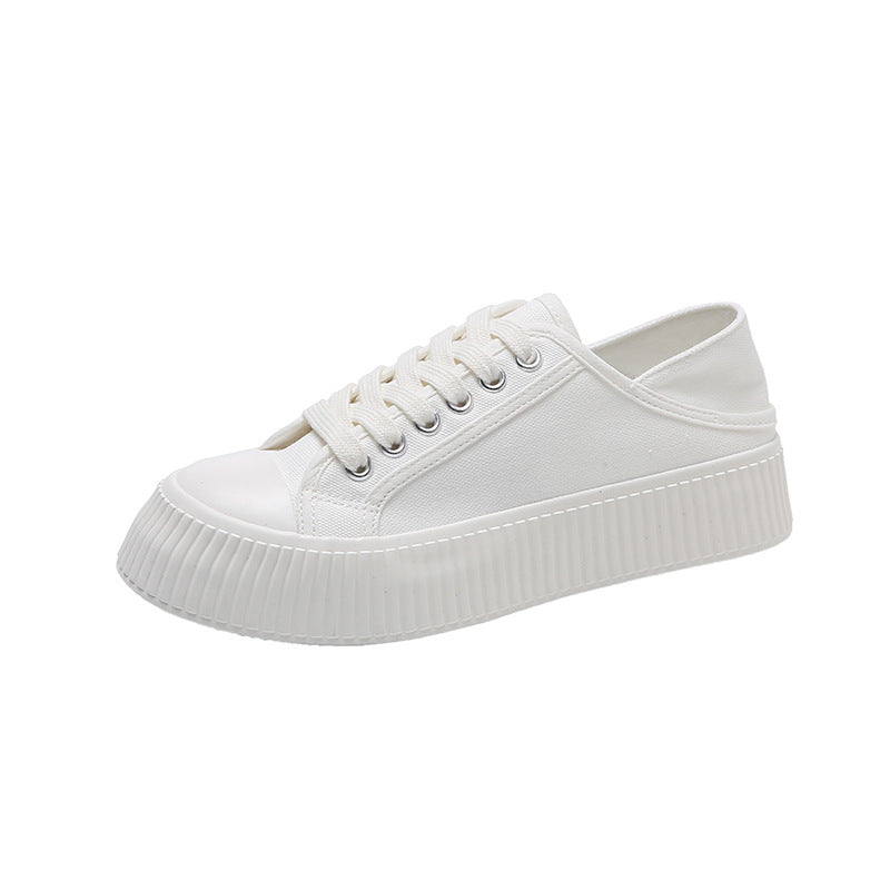 Women's Spring Trendy Easy Wear Cloth Canvas Shoes Newgew