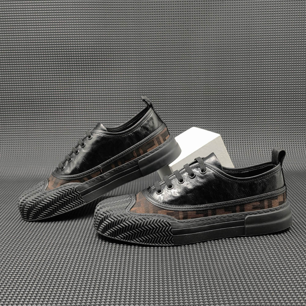 Men Minimalist Breathable Leather Flat Casual Shoes Newgew Shoes